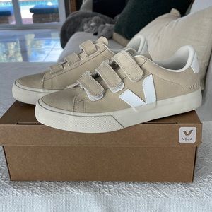 Veja Recife Logo Suede Sneaker